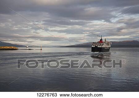 Ferry Oban to Isle of Mull; Scotland View Large Photo Image Stock Image - Ferry Oban to Isle of Mull; Scotland. Fotosearch