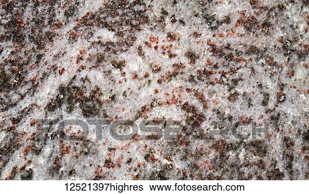 Stock Photograph - Granite surface; Stanstead, Quebec, Canada. Fotosearch