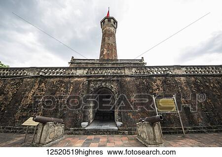 Hanoi Flag Tower by the Imperial Citadel of Thang Long; Hanoi, Hanoi, Vietnam View Large Photo Image Stock Photograph - Hanoi Flag Tower by the Imperial Citadel of Thang Long; Hanoi, Hanoi, Vietnam. Fotosearch