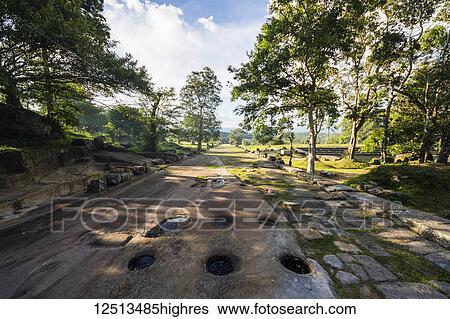 Holes in the laterite causeway and Gopura V, Preah Vihear Temple; Preah Vihear, Cambodia View Large Photo Image Stock Photograph - Holes in the laterite causeway and Gopura V, Preah Vihear Temple; Preah Vihear, Cambodia. Fotosearch