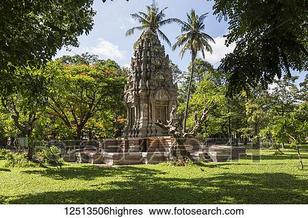 Khmer style pagoda at Wat Damnak; Siem Reap, Cambodia View Large Photo Image Stock Photograph - Khmer style pagoda at Wat Damnak; Siem Reap, Cambodia. Fotosearch