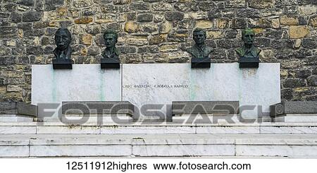 Monument to four heroes from World War II, Belgrade Fortress; Belgrade, Vojvodina, Serbia View Large Photo Image Stock Photograph - Monument to four heroes from World War II, Belgrade Fortress; Belgrade, Vojvodina, Serbia. Fotosearch