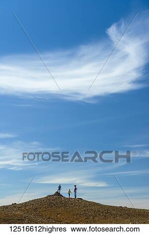 Mother and kids on top of hill near Geysir; Iceland View Large Photo Image Stock Photograph - Mother and kids on top of hill near Geysir; Iceland. Fotosearch