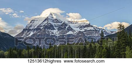 Mount Robson, Mount Robson Provincial Park; British Columbia, Canada View Large Photo Image Stock Photograph - Mount Robson, Mount Robson Provincial Park; British Columbia, Canada. Fotosearch