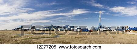 Oil and gas drill rig with surrounding infrastructure, Prudhoe Bay, Arctic Alaska, USA, Summer View Large Photo Image Stock Photography - Oil and gas drill rig with surrounding infrastructure, Prudhoe Bay, Arctic Alaska, USA, Summer . Fotosearch