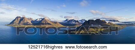 Panoramic of the Strandir Coast; Djupavik, West Fjords, Iceland View Large Photo Image Stock Photograph - Panoramic of the Strandir Coast; Djupavik, West Fjords, Iceland. Fotosearch