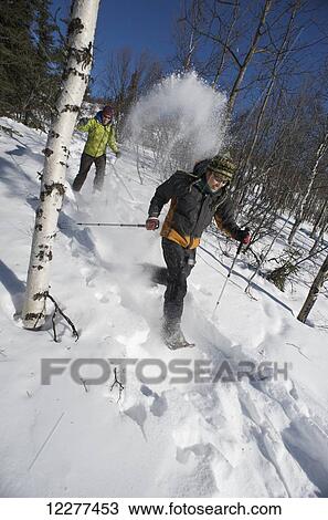 People snowshoeing, Interior Alaska north of Fairbanks, winter View Large Photo Image Stock Image - People snowshoeing, Interior Alaska north of Fairbanks, winter. Fotosearch