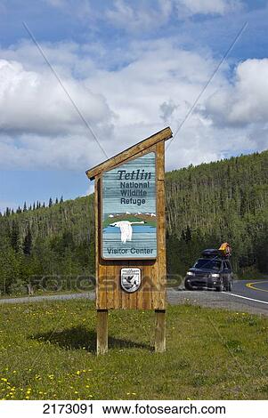 Pick-Up Pulls Camper On The Alcan Highway Driving By The Visitor Center Sign At Tetlin National Wildlife Refuge In Interior Alaska During Summer View Large Photo Image Stock Image - Pick-Up Pulls Camper On The Alcan Highway Driving By The Visitor Center Sign At Tetlin National Wildlife Refuge In Interior Alaska During Summer. Fotosearch