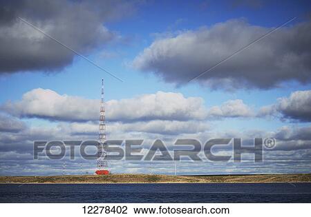 Radio tower; Cambridge Bay, Nunavut, Canada View Large Photo Image Stock Image - Radio tower; Cambridge Bay, Nunavut, Canada. Fotosearch