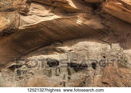 River House Ruin, Ancestral Puebloan Cliff Dwelling, 900-1300 AD, Shash Jaa National Monument; Utah, United States of America View Large Photo Image Stock Photograph - River House Ruin, Ancestral Puebloan Cliff Dwelling, 900-1300 AD, Shash Jaa National Monument; Utah, United States of America. Fotosearch