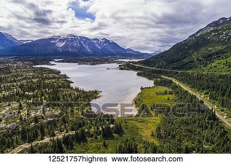 Scenic views along the South Klondike Highway; Carcross, Yukon Territory, Canada View Large Photo Image Stock Photograph - Scenic views along the South Klondike Highway; Carcross, Yukon Territory, Canada. Fotosearch