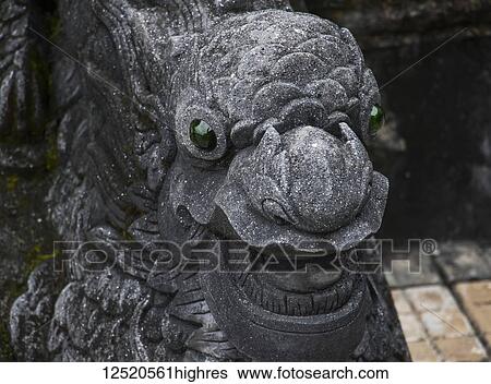 Stock Photograph - Staircase detail in the Salutation Courtyard at Khai Dinh's Tomb; Hue, Thua Thien-Hue, Vietnam. Fotosearch