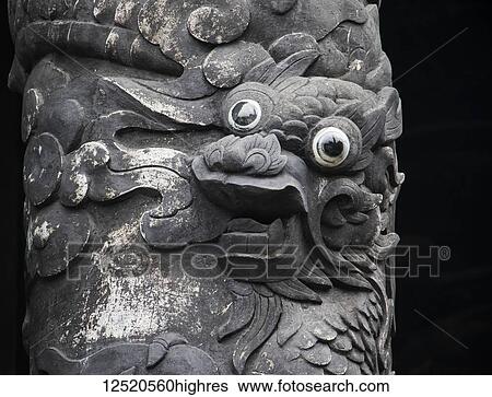 Stock Photograph - Stele Pavilion at Khai Dinh's Tomb; Hue, Thua Thien-Hue, Vietnam. Fotosearch