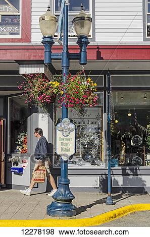Store front along South Franklin Street in Downtown Juneau, Southeast Alaska View Large Photo Image Stock Photo - Store front along South Franklin Street in Downtown Juneau, Southeast Alaska. Fotosearch