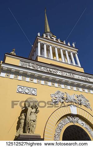 The Admiralty Building; Saint Petersburg, Russia View Large Photo Image Stock Photograph - The Admiralty Building; Saint Petersburg, Russia. Fotosearch