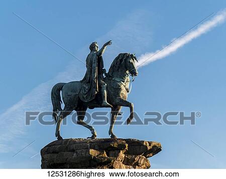 The Copper Horse statue in Windsor Great Park; London, England View Large Photo Image Stock Photograph - The Copper Horse statue in Windsor Great Park; London, England. Fotosearch