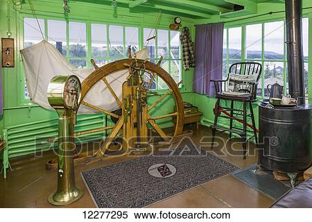 The helm of the SS Klondike, Whitehorse, Yukon Territory, Canada, Summer View Large Photo Image Stock Photography - The helm of the SS Klondike, Whitehorse, Yukon Territory, Canada, Summer. Fotosearch