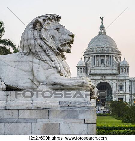 The Victoria Memorial, dedicated to the memory of Queen Victoria; Kolkata, West Bengal, India View Large Photo Image Stock Photograph - The Victoria Memorial, dedicated to the memory of Queen Victoria; Kolkata, West Bengal, India. Fotosearch