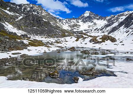 Upper Reed Lake, Hatcher Pass; Palmer, Alaska, United States of America View Large Photo Image Stock Photograph - Upper Reed Lake, Hatcher Pass; Palmer, Alaska, United States of America. Fotosearch