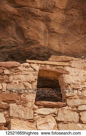 Window, Four Windows Ruins, Ancestral pueblo, up to 1000 years old, Lower Fish Creek, Bears Ears National Monument; Utah, United States of America View Large Photo Image Stock Photograph - Window, Four Windows Ruins, Ancestral pueblo, up to 1000 years old, Lower Fish Creek, Bears Ears National Monument; Utah, United States of America. Fotosearch