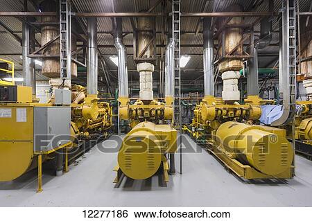 Yellow diesel generators inside an electrical power plant, Prudhoe Bay, Arctic Alaska, USA, Summer View Large Photo Image Stock Photograph - Yellow diesel generators inside an electrical power plant, Prudhoe Bay, Arctic Alaska, USA, Summer. Fotosearch