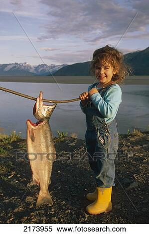 Young Girl Holds Salmon Caught 20 Mile River Sc Ak Summer View Large Photo Image Stock Photography - Young Girl Holds Salmon Caught 20 Mile River Sc Ak Summer. Fotosearch