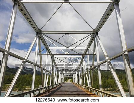 Metal Bridge over the Racing River, Alaska Highway, West of Fort Nelson, British Columbia, Canada, Summer View Large Photo Image Stock Image - Metal Bridge over the Racing River, Alaska Highway, West of Fort Nelson, British Columbia, Canada, Summer. Fotosearch