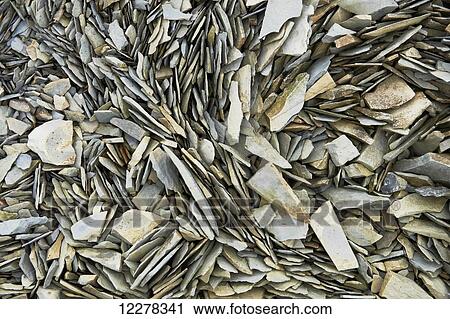 Stock Image - Rock beach, Western Arm; Cambridge Bay, Nunavut, Canada. Fotosearch