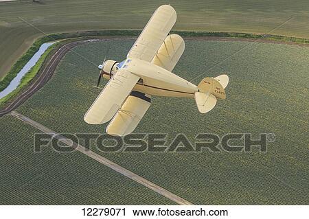 Aerial view of PR 1937 Cabin Waco BiPlane, near Mount Vernon; Washington, United States of America View Large Photo Image Stock Image - Aerial view of PR 1937 Cabin Waco BiPlane, near Mount Vernon; Washington, United States of America. Fotosearch