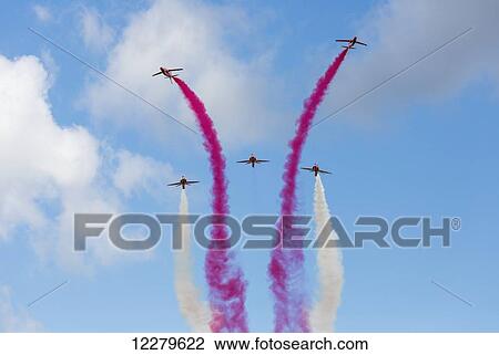 Airplanes flying in formation for an air show; Sunderland, Tyne and Wear, England View Large Photo Image Stock Image - Airplanes flying in formation for an air show; Sunderland, Tyne and Wear, England. Fotosearch