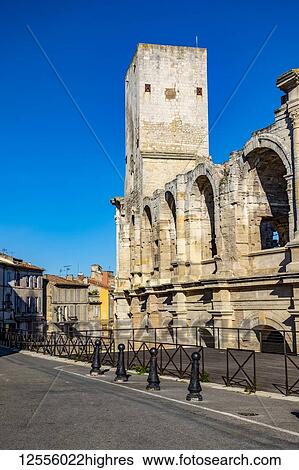 Arles Amphitheatre; Provence Alpes Cote d'Azur, France View Large Photo Image Stock Photograph - Arles Amphitheatre; Provence Alpes Cote d'Azur, France. Fotosearch