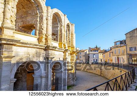 Arles Amphitheatre; Provence Alpes Cote d'Azur, France View Large Photo Image Stock Photograph - Arles Amphitheatre; Provence Alpes Cote d'Azur, France. Fotosearch