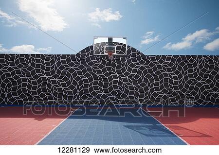 Basketball net and painted wall; Toronto, Ontario, Canada View Large Photo Image Stock Photo - Basketball net and painted wall; Toronto, Ontario, Canada. Fotosearch