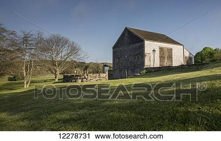 Stock Image - Bourne Farm; Falmouth, Massachusetts, United States of America. Fotosearch