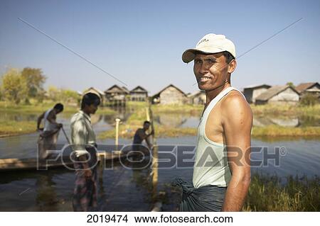 Building Stilts Huts In Village, Inle Lake, Myanmar (Burma) View Large Photo Image Picture - Building Stilts Huts In Village, Inle Lake, Myanmar (Burma). Fotosearch