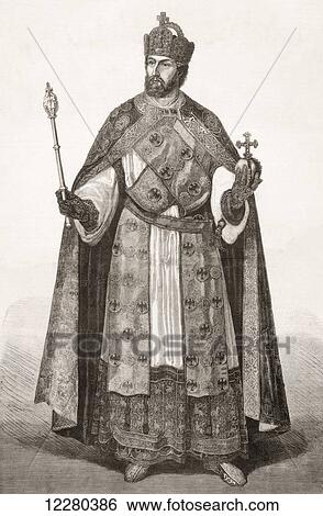 Charles V, 1500-1558. Holy Roman Emperor, 1519-1558 and as Charles I, King of Spain, 1516-1556. From L'Univers Illustre, published 1866. View Large Photo Image Stock Photograph - Charles V, 1500-1558. Holy Roman Emperor, 1519-1558 and as Charles I, King of Spain, 1516-1556. From L'Univers Illustre, published 1866.. Fotosearch