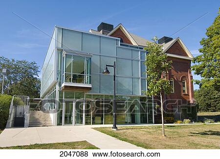Stock Photo - City Of Toronto Assembly Hall, Humber College, Lakeshore Campus, Ontario. Fotosearch