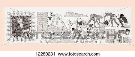 Construction of the Temple of Amon, Luxor, Egypt. From Kunstgeschichte In Bildern, published 1902. View Large Photo Image Stock Image - Construction of the Temple of Amon, Luxor, Egypt. From Kunstgeschichte In Bildern, published 1902.. Fotosearch