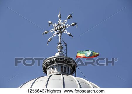 Dome of St. George's Cathedral; Addis Ababa, Ethiopia View Large Photo Image Stock Photograph - Dome of St. George's Cathedral; Addis Ababa, Ethiopia. Fotosearch
