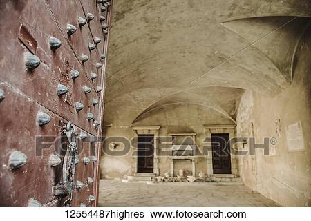 Door and interior of Duino Castle; Italy View Large Photo Image Stock Photograph - Door and interior of Duino Castle; Italy. Fotosearch