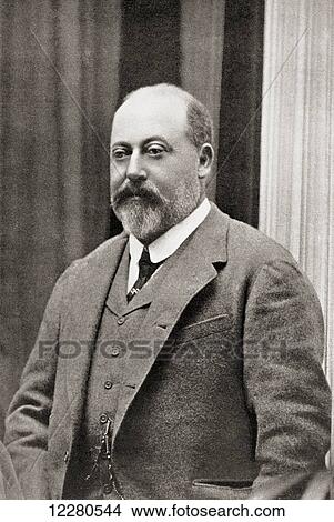 Edward VII, 1841 – 1910. King of the United Kingdom and the British Dominions and Emperor of India. From Auld Acquaintance Further Reminiscences, published c. 1929. View Large Photo Image Picture - Edward VII, 1841 – 1910. King of the United Kingdom and the British Dominions and Emperor of India. From Auld Acquaintance Further Reminiscences, published c. 1929.. Fotosearch