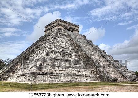 El Castillo, Chichen Itza, UNESCO World Heritage Site; Yucatan, Mexico View Large Photo Image Stock Photograph - El Castillo, Chichen Itza, UNESCO World Heritage Site; Yucatan, Mexico. Fotosearch