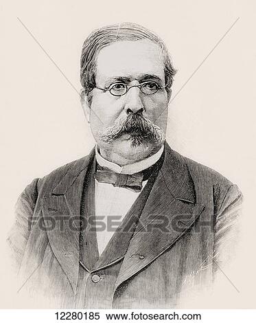 Francisco Fernández y González, 1833 - 1917. Spanish orientalist, writer, scholar, Arabist, and historian. From La Ilustracion Española y Americana, published 1892. View Large Photo Image Stock Photography - Francisco Fernández y González, 1833 - 1917. Spanish orientalist, writer, scholar, Arabist, and historian. From La Ilustracion Española y Americana, published 1892.. Fotosearch