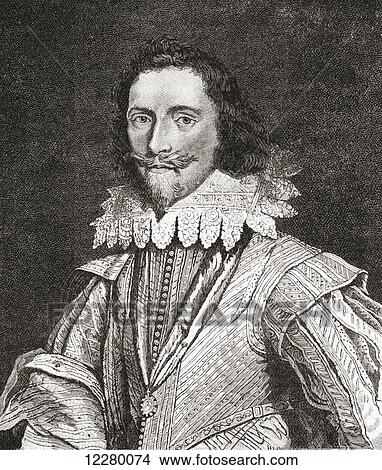George Villiers, 1st Duke of Buckingham, 1592 –1628. Favourite of King James I of England. From The Century Edition of Cassell's History of England, published 1901. View Large Photo Image Picture - George Villiers, 1st Duke of Buckingham, 1592 –1628. Favourite of King James I of England. From The Century Edition of Cassell's History of England, published 1901.. Fotosearch