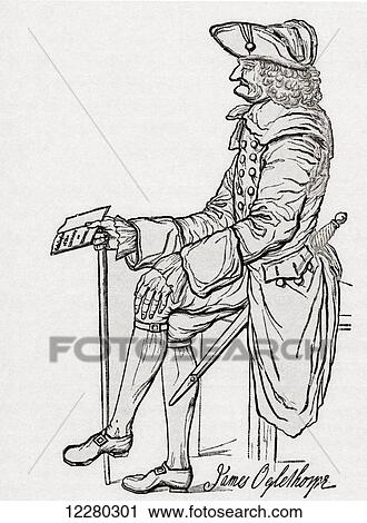 Governor Oglethorpe in later life. James Edward Oglethorpe, 1696 – 1785. British general, Member of Parliament, philanthropist and founder of the colony of Georgia. From The History of Our Country, published 1900. View Large Photo Image Stock Image - Governor Oglethorpe in later life. James Edward Oglethorpe, 1696 – 1785. British general, Member of Parliament, philanthropist and founder of the colony of Georgia. From The History of Our Country, published 1900.. Fotosearch