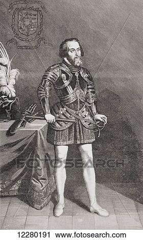 Hernán Cortés de Monroy y Pizarro, 1st Marquis of the Valley of Oaxaca, 1485 – 1547. Spanish Conquistador. From La Ilustracion Española y Americana, published 1892. View Large Photo Image Stock Image - Hernán Cortés de Monroy y Pizarro, 1st Marquis of the Valley of Oaxaca, 1485 – 1547. Spanish Conquistador. From La Ilustracion Española y Americana, published 1892.. Fotosearch