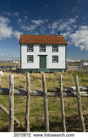 Historic House In Fishing Village Of Tilting, National Historic Site, Fogo Island, Newfoundland & Labrador View Large Photo Image Stock Image - Historic House In Fishing Village Of Tilting, National Historic Site, Fogo Island, Newfoundland & Labrador. Fotosearch