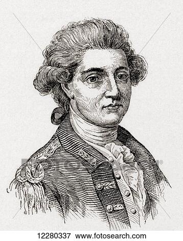 John André, 1750 –1780. British Army officer hanged as a spy during the American Revolutionary War. From The History of Our Country, published 1900. View Large Photo Image Stock Photo - John André, 1750 –1780. British Army officer hanged as a spy during the American Revolutionary War. From The History of Our Country, published 1900.. Fotosearch