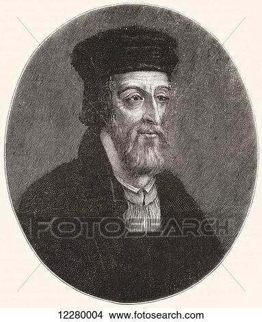 John Wycliffe, also spelled Wyclif, Wycliff, Wiclef, Wicliffe, Wickliffe; c. 1320 – December 1384. English Scholastic philosopher, theologian, lay preacher, translator, reformer and university teacher. From Cassell's History of England, published c. 1901 View Large Photo Image Picture - John Wycliffe, also spelled Wyclif, Wycliff, Wiclef, Wicliffe, Wickliffe; c. 1320 – December 1384. English Scholastic philosopher, theologian, lay preacher, translator, reformer and university teacher. From Cassell's History of England, published c. 1901. Fotosearch