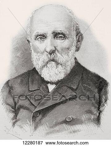 Juan Vilanova y Piera, 1821 - 1893. Spanish geologist and paleontologist. From La Ilustracion Española y Americana, published 1892. View Large Photo Image Stock Photo - Juan Vilanova y Piera, 1821 - 1893. Spanish geologist and paleontologist. From La Ilustracion Española y Americana, published 1892.. Fotosearch